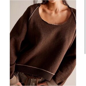 Free People raven combo Brown and Oversized